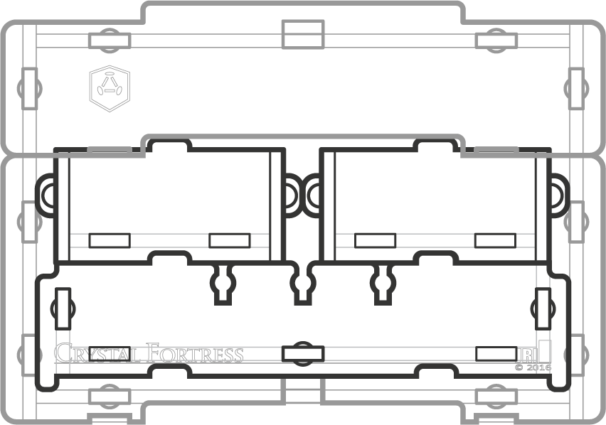 Illustration of Pod Pack fitting inside a 2