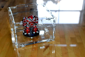 acrylic case with miniature dust resistant