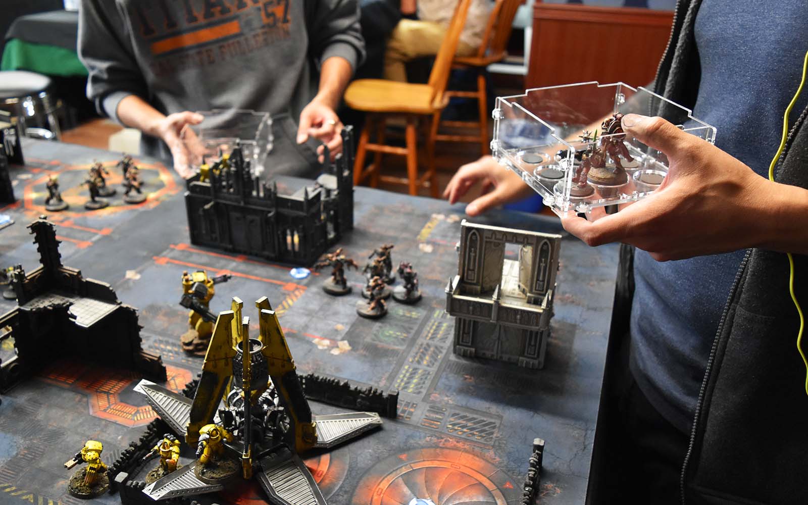 tabletop gaming display cases