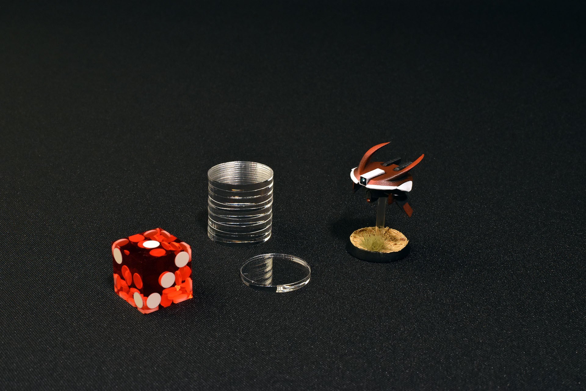MINIATURE BASES | 3mm Clear Acrylic