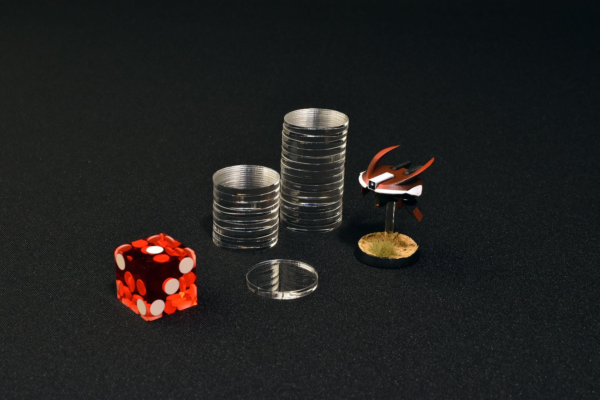 MINIATURE BASES | 3mm Clear Acrylic