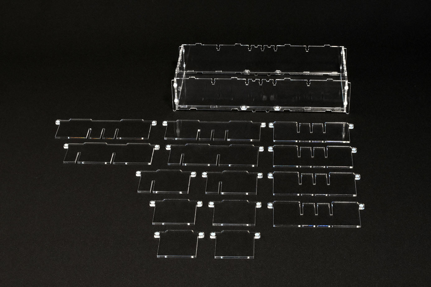 LARGE STORAGE POD | Stackable Acrylic Organizer