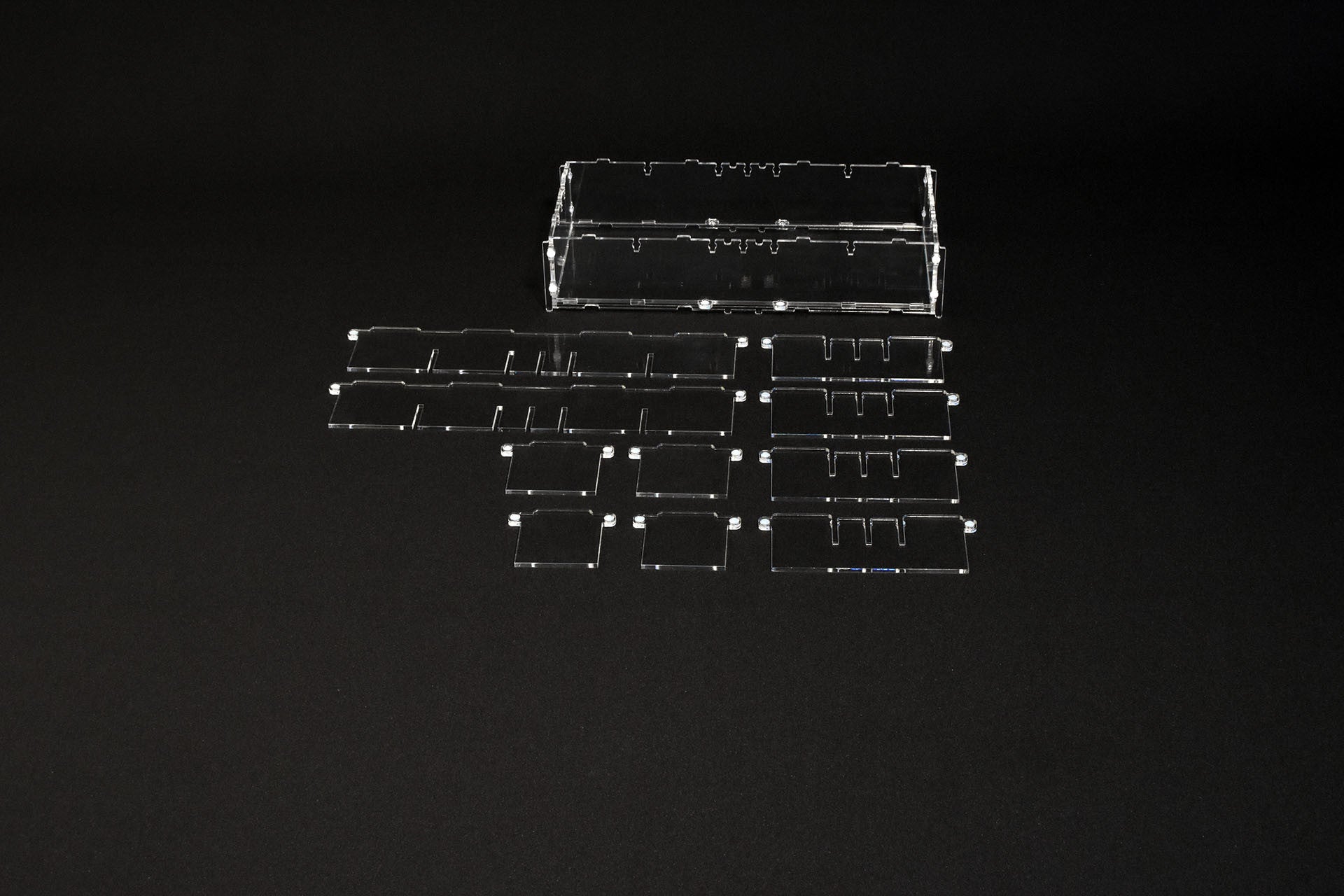 LARGE STORAGE POD | Stackable Acrylic Organizer