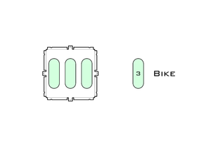 Diagram of Small Standard Bike