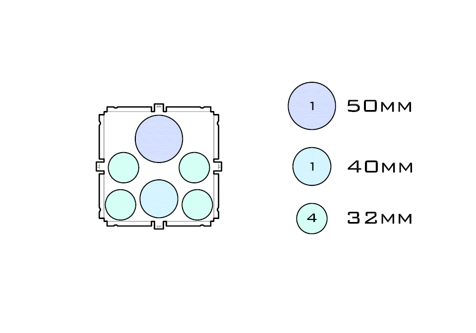 Display case base for miniatures and models