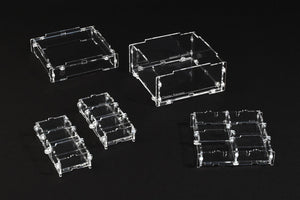 Crystal Fortress Beluga Fortress Acrylic Display Case Bundle for Miniatures
