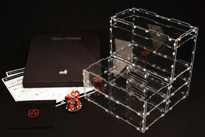 Crystal Fortress 3/4 Cube Acrylic Display Case Bundle