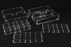 Crystal Fortress Humpback Fortress Bundle Large Acrylic Display Case for Miniatures or Models