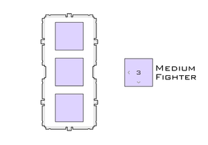 Drawing of medium acrylic display case base