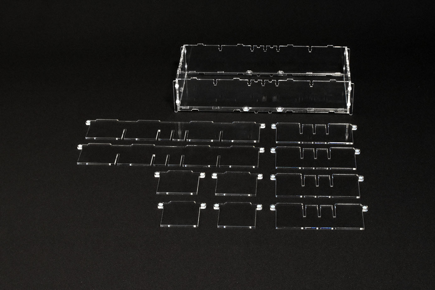 LARGE STORAGE POD | Stackable Acrylic Organizer