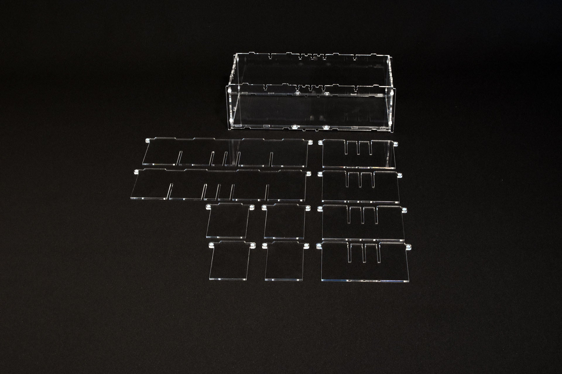 LARGE STORAGE POD | Stackable Acrylic Organizer