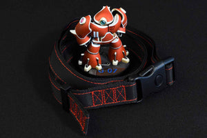 Transport Strap nylon with safety buckle to carry acrylic display case for miniatures or models